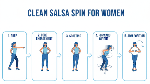 Salsa Spins For Women
