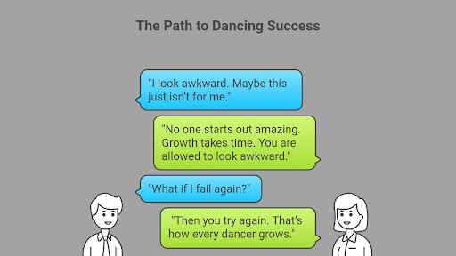 How to deal with mistakes in salsa dance