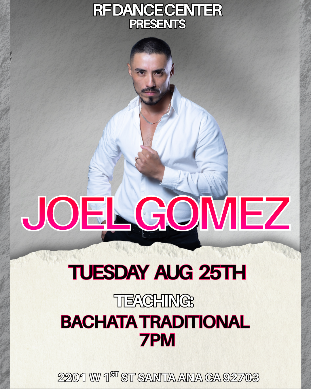 Traditional Bachata class with Joel Gomez