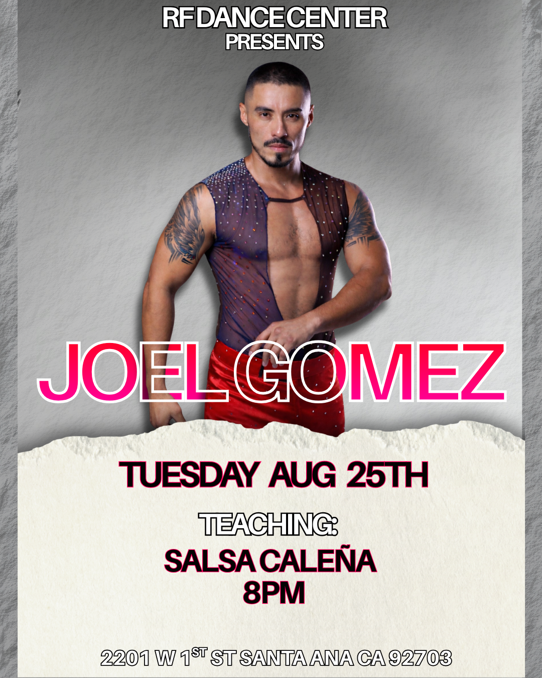 Salsa Caleña class with Joel Gomez