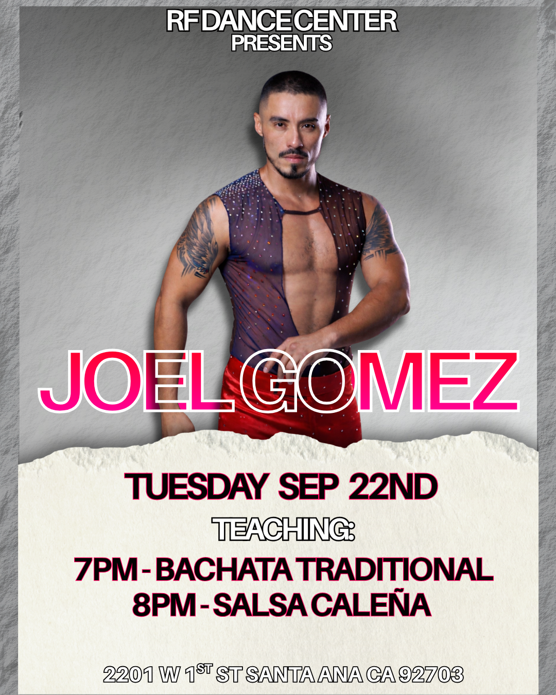 Salsa Caleña and Bachata Traditional class with Joel Gomez
