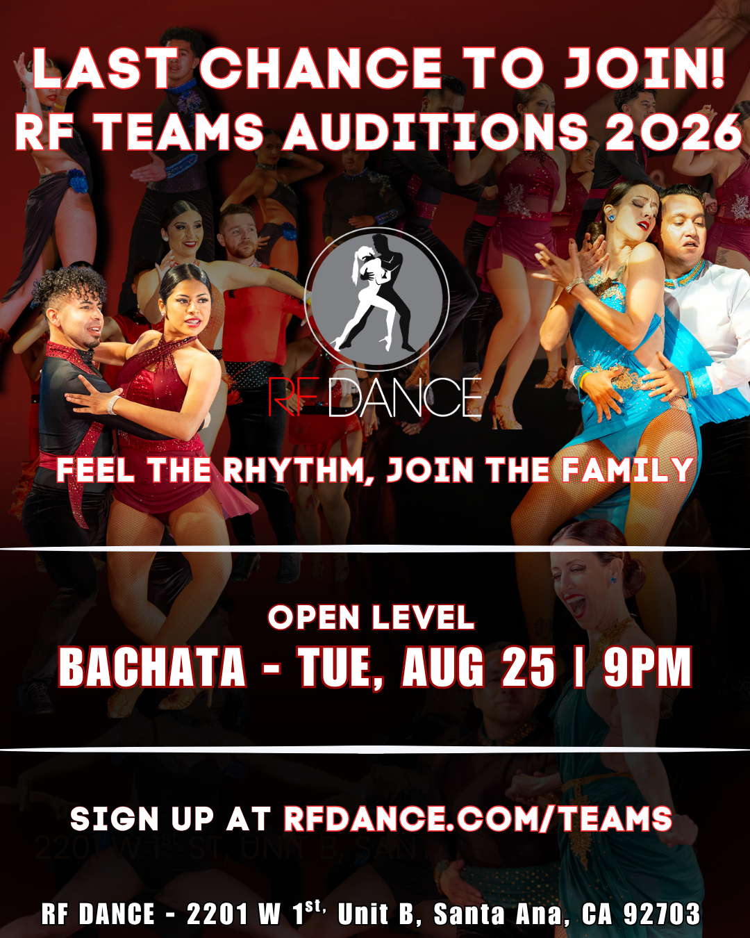 RF Teams final Bachata auditions